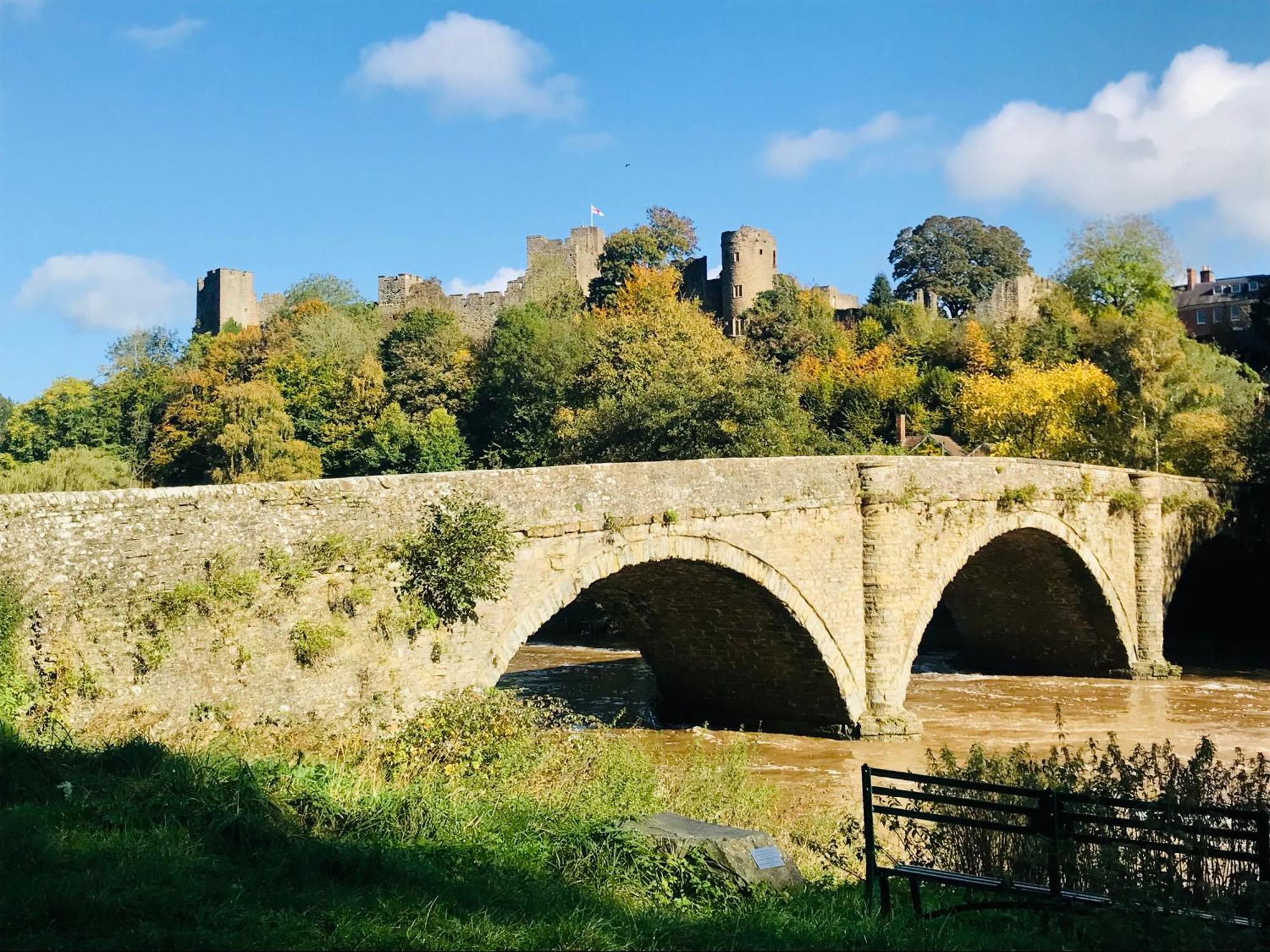 Flower Cottage By Ludlow Castle With Onsite Parking Exteriér fotografie